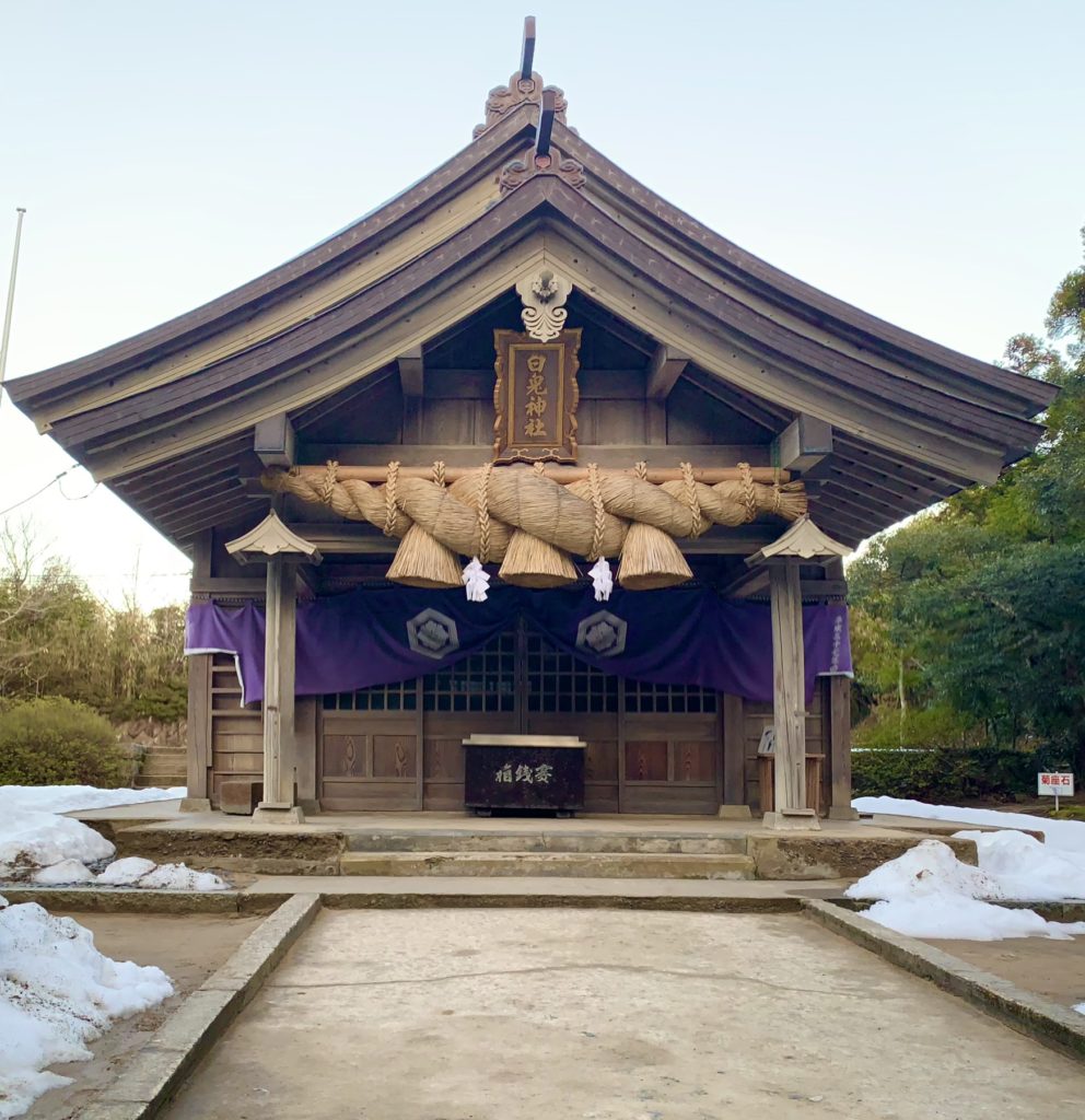 白兎神社の本堂